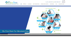 Desktop Screenshot of flexfreeclinic.com